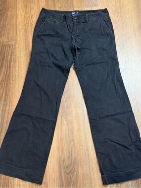 American Eagle Black Twill Boot Cut dress pants Sz 10